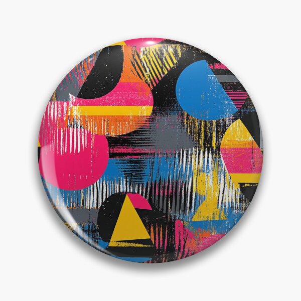 Item preview, Abstract Geometric Pure and Vibrant Shapes designed and sold by MidArtForge.