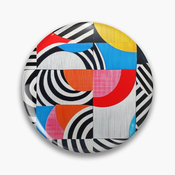 Item preview, Abstract Geometric Pure and Vibrant Shapes designed and sold by MidArtForge.