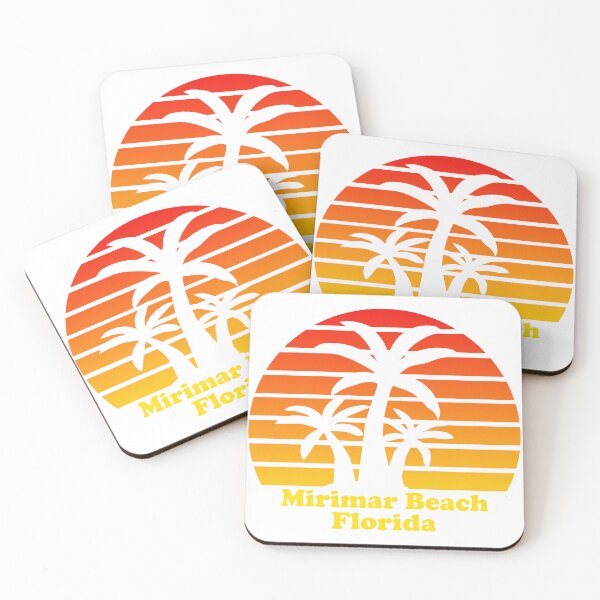 Item preview, RETRO BEACH SUNSET- MIRAMAR, FL designed and sold by Shell Yeah! Outfitters.