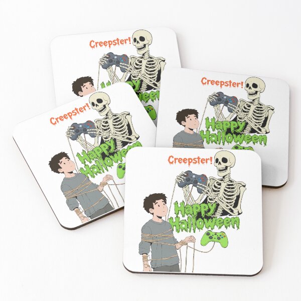 Item preview, halloween skeleton zombie gaming controler designed and sold by Uglyandcute.