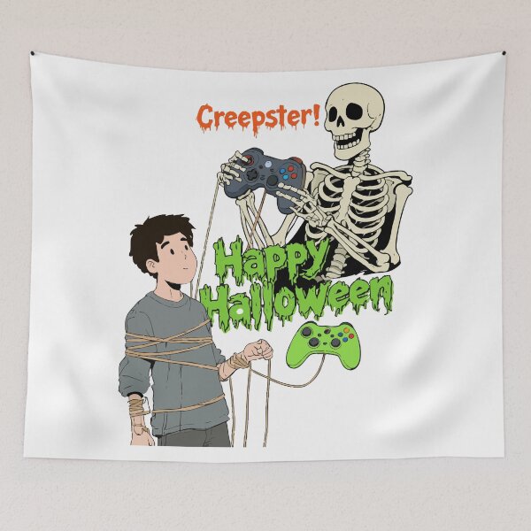 Item preview, halloween skeleton zombie gaming controler designed and sold by Uglyandcute.