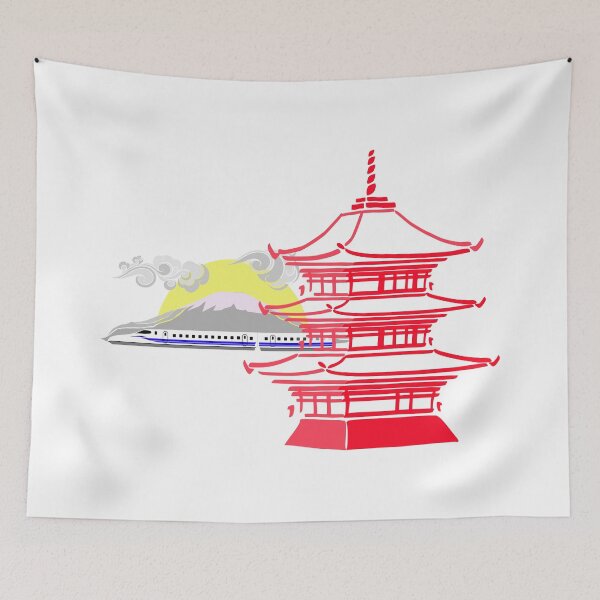 Item preview, Kyoto Pagoda View designed and sold by urrin DESIGN.