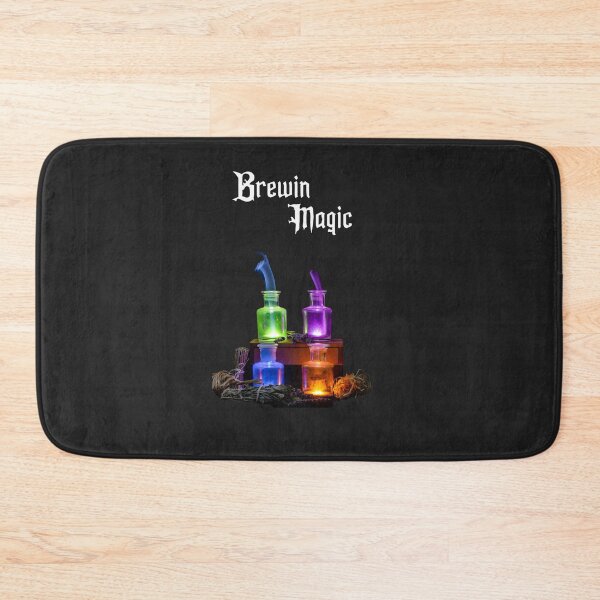 Item preview, Brewing Magic Potions – Witchy Fantasy Colorful Bottles Illustration designed and sold by arceeddesign.