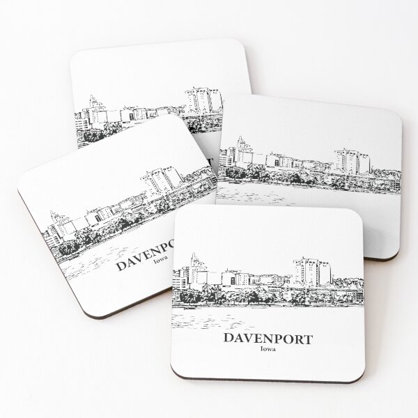 Item preview, Davenport - Iowa designed and sold by Lakeric Cityscapes.