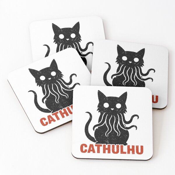 Item preview, Cathulhu – Cute Cat Meets Cosmic Horror designed and sold by Dazzlement.