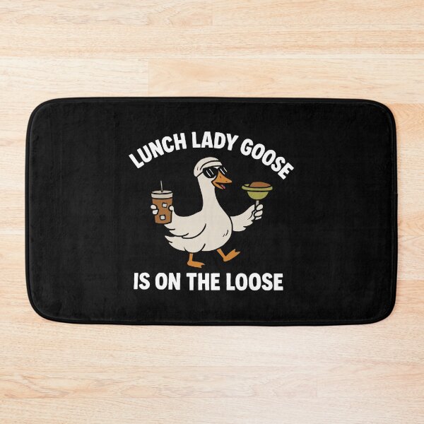 Item preview, Lunch Lady Goose on The Loose Funny Goose Lunch Lady  designed and sold by gear-posters.