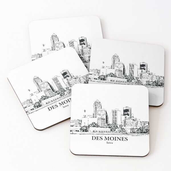 Item preview, Des Moines - Iowa designed and sold by Lakeric Cityscapes.
