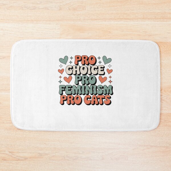 Item preview, pro choice pro feminism pro cats designed and sold by Mateusz Majcherek.