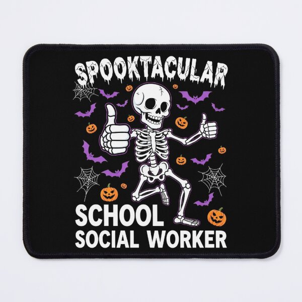 Item preview, Spooktacular School Social Worker | Funny Halloween Social Worker Gift designed and sold by Teetreasure2.