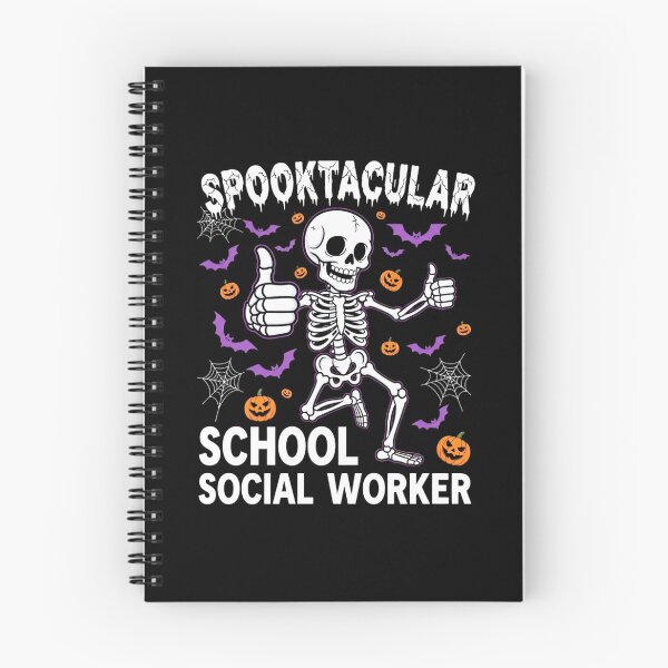 Item preview, Spooktacular School Social Worker | Funny Halloween Social Worker Gift designed and sold by Teetreasure2.