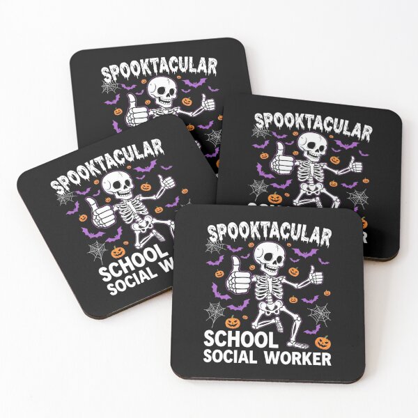 Item preview, Spooktacular School Social Worker | Funny Halloween Social Worker Gift designed and sold by Teetreasure2.