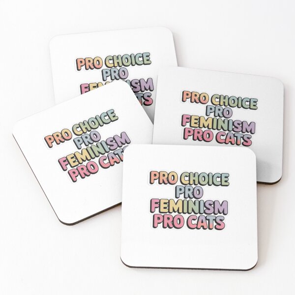 Item preview, pro choice pro feminism pro cats designed and sold by Mateusz Majcherek.