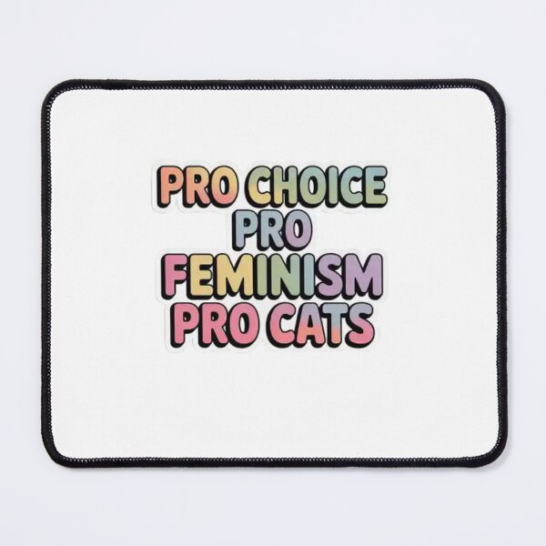 Item preview, pro choice pro feminism pro cats designed and sold by Mateusz Majcherek.