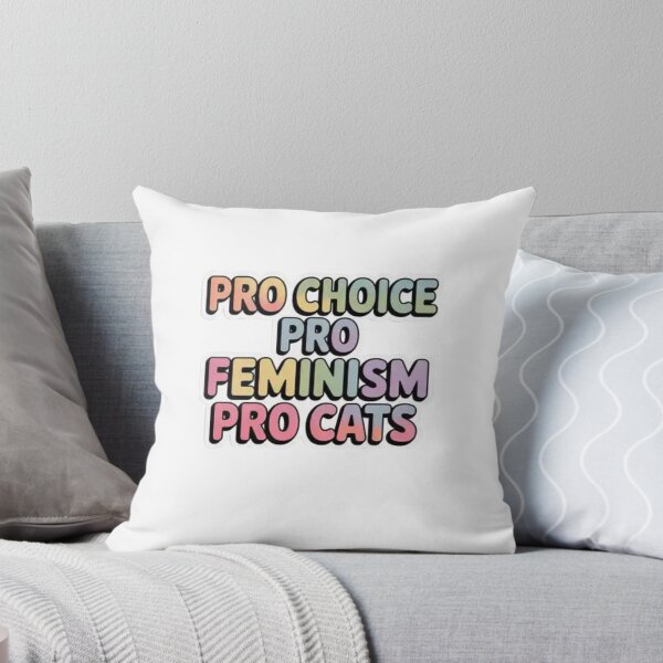 Item preview, pro choice pro feminism pro cats designed and sold by Mateusz Majcherek.