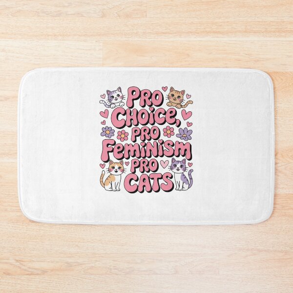 Item preview, pro choice pro feminism pro cats designed and sold by Mateusz Majcherek.