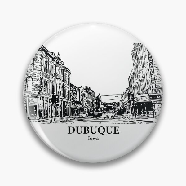 Item preview, Dubuque - Iowa designed and sold by Lakeric Cityscapes.