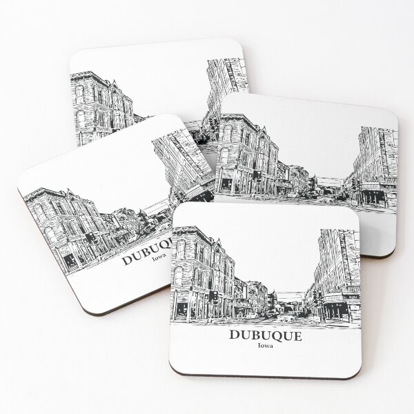 Item preview, Dubuque - Iowa designed and sold by Lakeric Cityscapes.