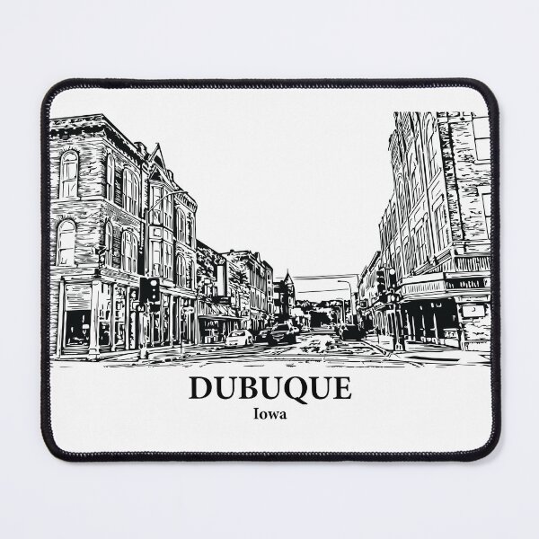 Item preview, Dubuque - Iowa designed and sold by Lakeric Cityscapes.