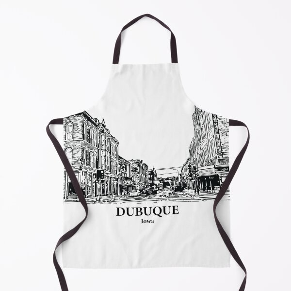 Item preview, Dubuque - Iowa designed and sold by Lakeric Cityscapes.