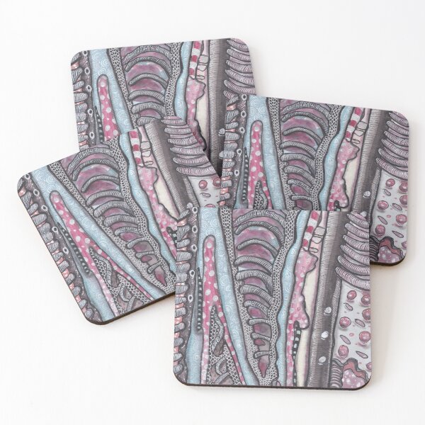 Item preview,  Whale’s Mouth - Fantasy Abstract Watercolor  designed and sold by ColorWander.