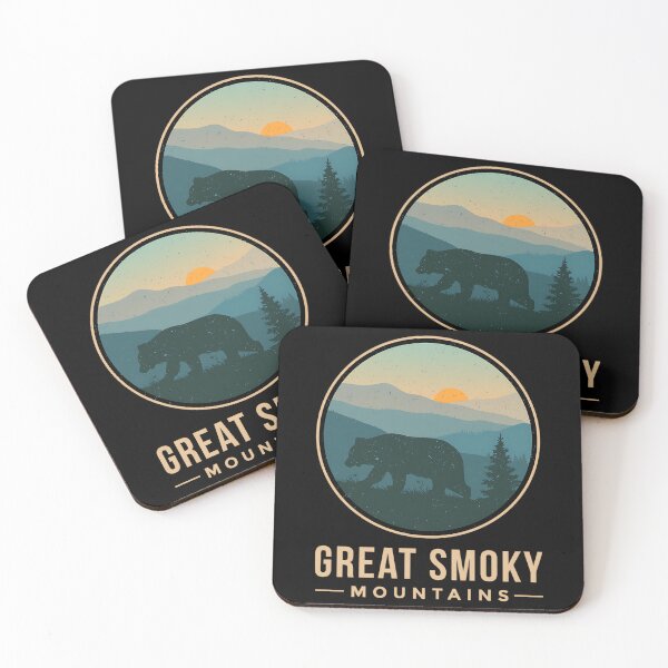 Item preview, Great Smoky Mountains National Park Retro Bear Graphic designed and sold by saldcharig.