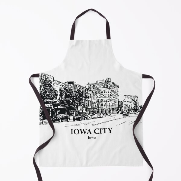 Artikelvorschau, Iowa City - Iowa entworfen und verkauft von Lakeric Cityscapes.