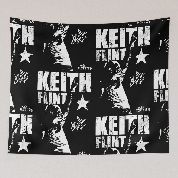 Item preview, KEITH FLINT CELEBRATION INK ART PRINT THE PRODIGY FIRESTARTER '25 designed and sold by Campbell0395.