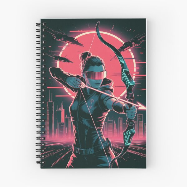 Item preview, Cyberpunk Archer – Precision in the Future designed and sold by FusiTink.