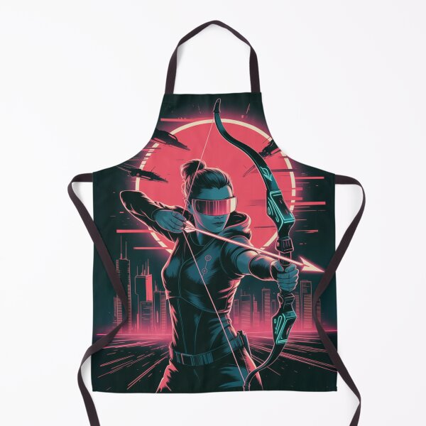 Item preview, Cyberpunk Archer – Precision in the Future designed and sold by FusiTink.