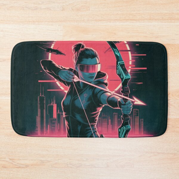 Item preview, Cyberpunk Archer – Precision in the Future designed and sold by FusiTink.