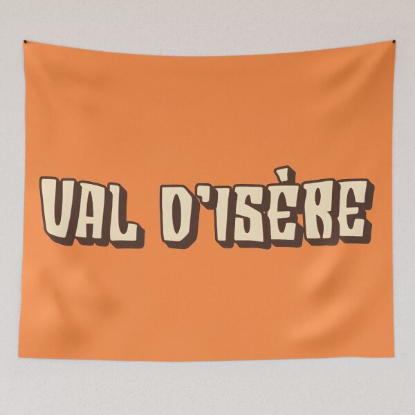 Item preview, Retro Val d’Isère Typography Design designed and sold by tokyojeff.