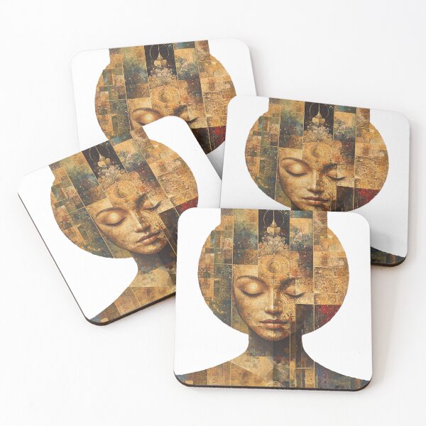 Item preview, Meditative Female Abstract Mind Mandala designed and sold by LabMandala.