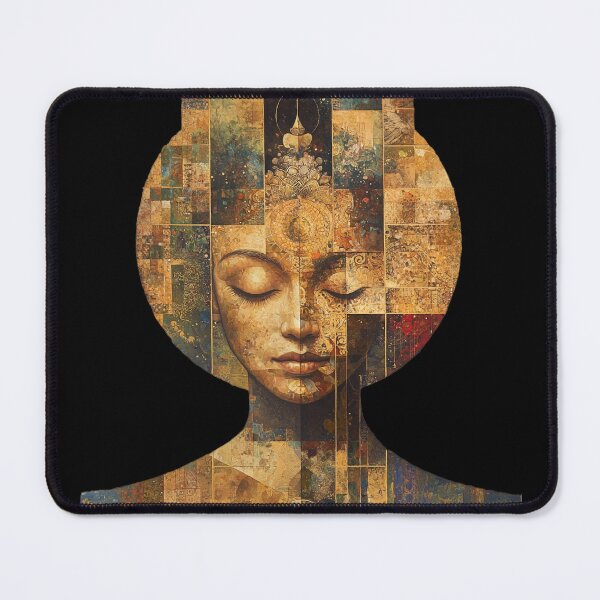 Item preview, Meditative Female Abstract Mind Mandala designed and sold by LabMandala.