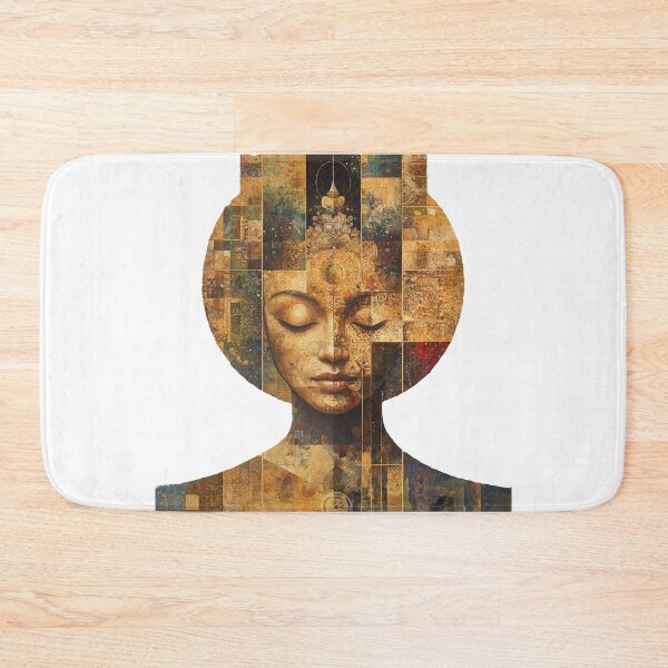 Item preview, Meditative Female Abstract Mind Mandala designed and sold by LabMandala.