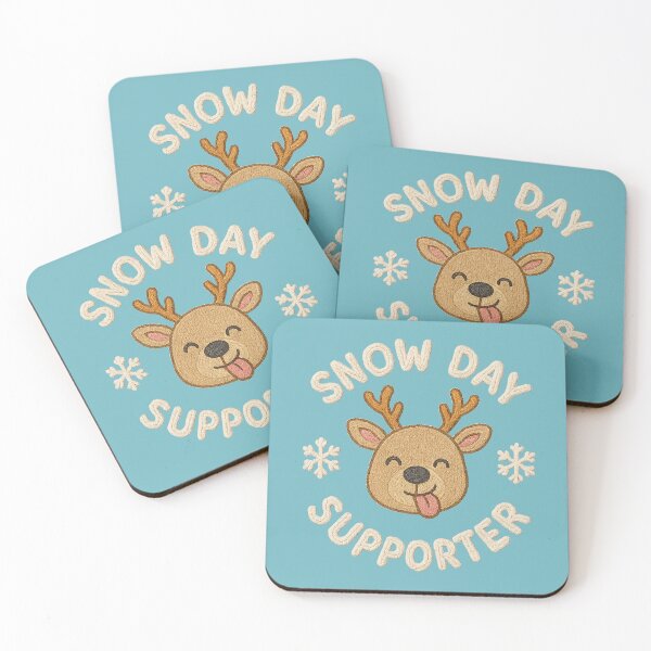 Artikelvorschau, Snow Day Supporter Reindeer entworfen und verkauft von Lichtisign.