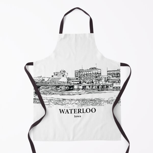 Item preview, Waterloo - Iowa designed and sold by Lakeric Cityscapes.