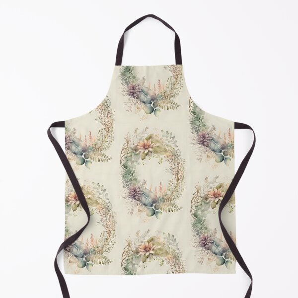 Item preview, Floral botanical watercolor wreath template designed and sold by dvoevnore.