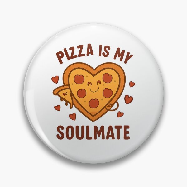 Item preview, pizza is my soulmate love designed and sold by Montimade.