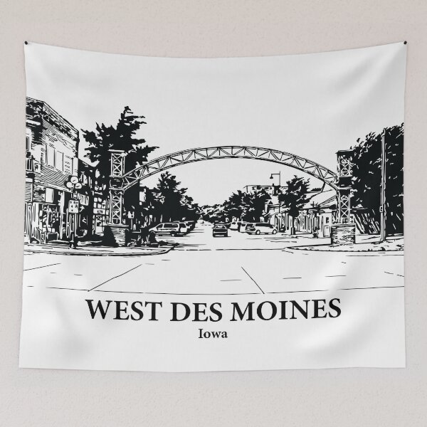 Item preview, West Des Moines - Iowa designed and sold by Lakeric Cityscapes.