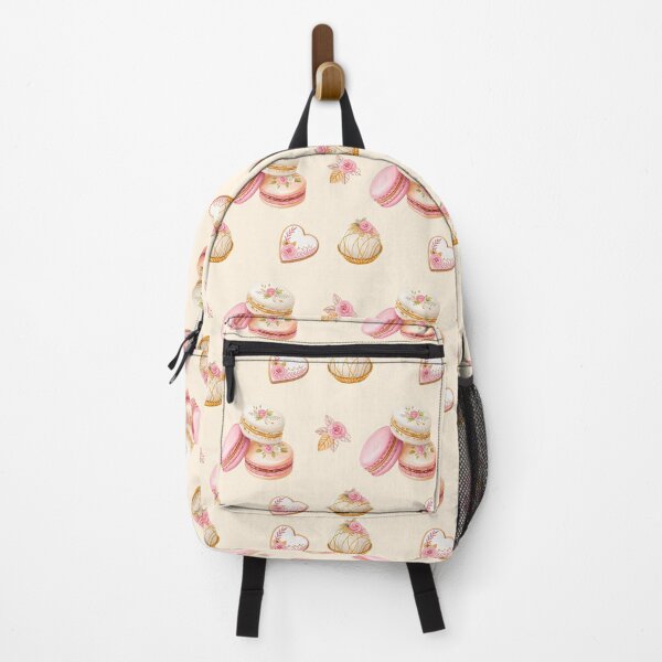 Item preview, Sweet Macarons Pink Desserts Seamless Pattern designed and sold by Pani-Malyuvalka.