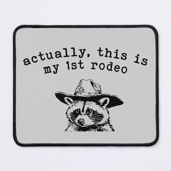 Item preview, Actually, This Is My 1st Rodeo designed and sold by Buntrockstore.
