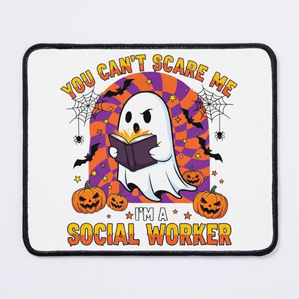Item preview, You Can't Scare Me I'm A Social Worker – Funny Social Work Quote designed and sold by Teetreasure2.