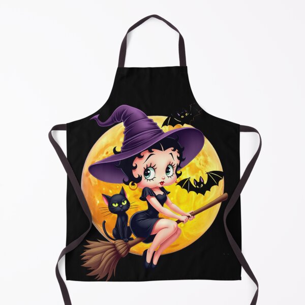 Item preview, Betty Boop Witch Halloween Graphic Tee designed and sold by Graphitti Squad.