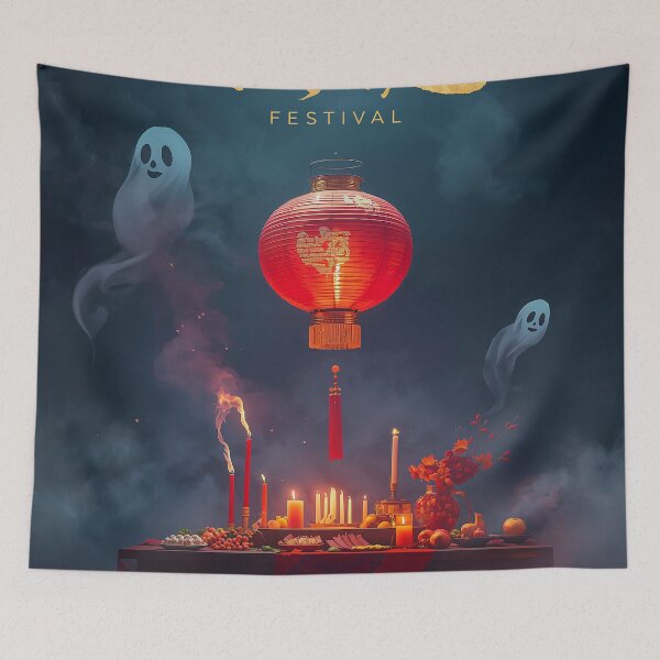 Item preview, Hungry Ghost Festival designed and sold by Sartawsky.