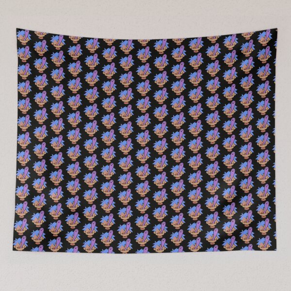 Item preview, anime character with blue hair designed and sold by marushanshop.