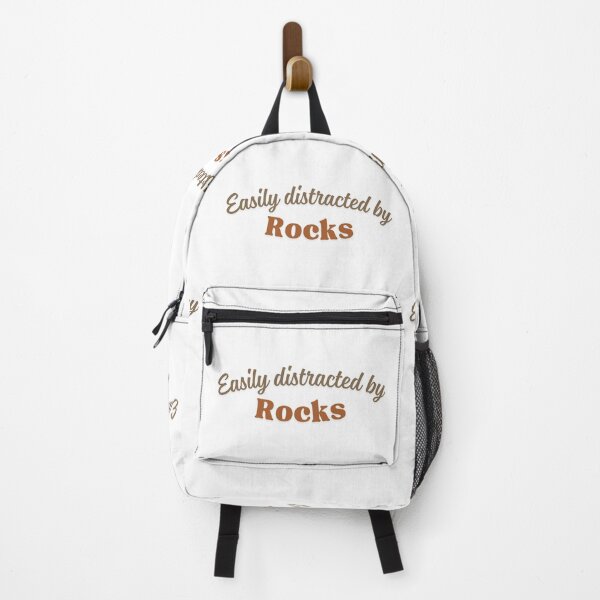 Item preview, Easily Distracted by Rocks Funny Geology Shirt | Rock Collector Gift for Crystal Lovers, Fossil Hunters & Earth Science Fans designed and sold by Fashion Art Gifts ⭐⭐⭐⭐⭐.