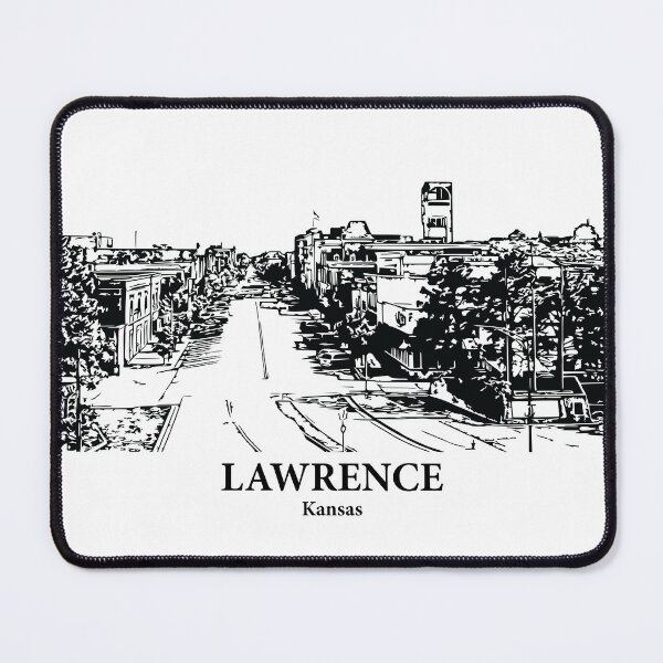 Item preview, Lawrence - Kansas designed and sold by Lakeric Cityscapes.