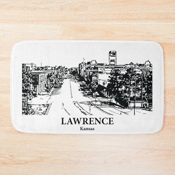 Item preview, Lawrence - Kansas designed and sold by Lakeric Cityscapes.