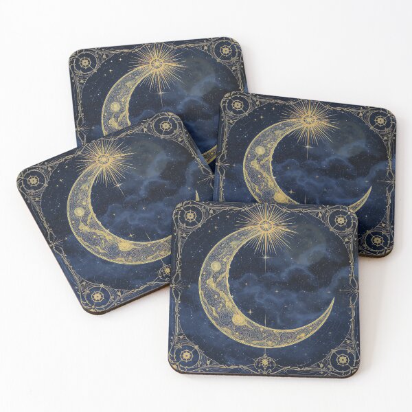 Item preview, Moon and Awen rays designed and sold by Metaphysicsart.