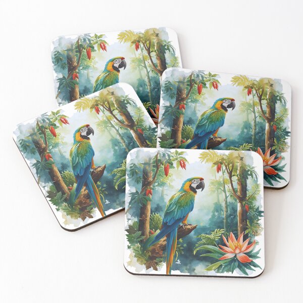 Item preview, Tropical Wildlife / Exotic Birds / Jungle Vibes designed and sold by Art-Design-EM.